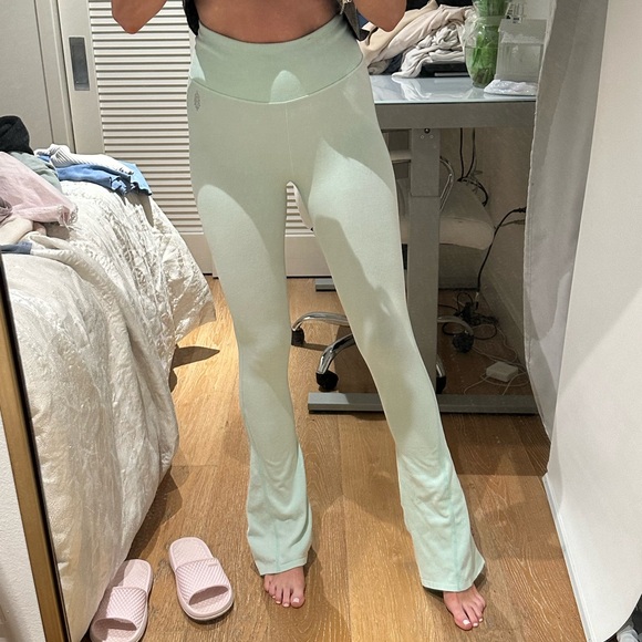 FREE PEOPLE Rich Soul Knit Flare Pants - Picture 2 of 6